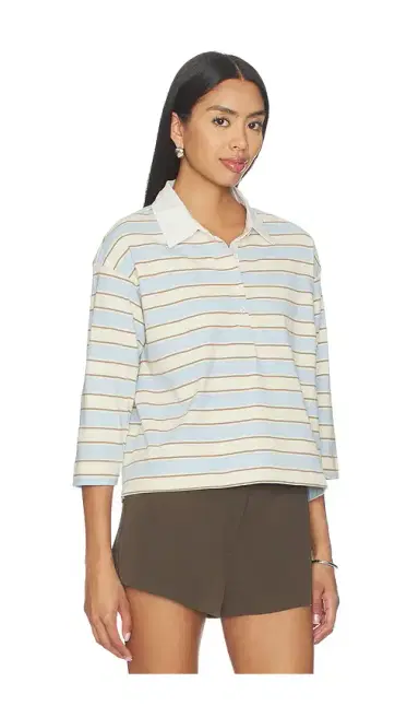 perfectwhitetee Cotton Rugby Polo | Thumbnail 2