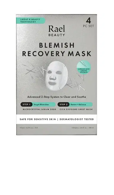 Rael Microcrystal Blemish Recovery Mask 4 Count. | Thumbnail 2