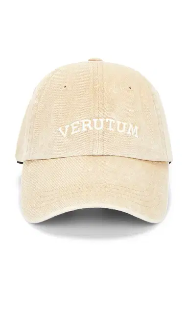 VERUTUM Lettering Denim Cap | Thumbnail 1