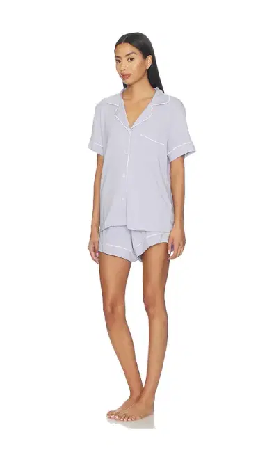 Eberjey Gisele Relaxed Short Pajama Set | Thumbnail 2