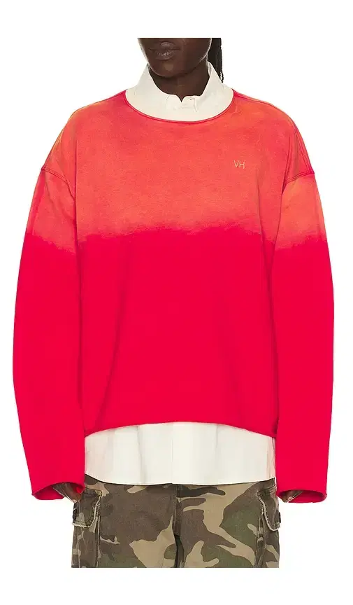 Vintage Heavy Oversized Cropped Crewneck Sweatshirt
