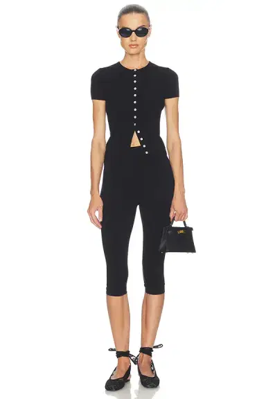 Helsa Beckette Knit Capri | Thumbnail 2