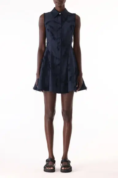 Jason Wu Collection SLEEVELESS COTTON FIL COUPE MINI SHIRTDRESS | Thumbnail 4 Jason Wu Collection SLEEVELESS COTTON FIL COUPE MINI SHIRTDRESS | Thumbnail 4