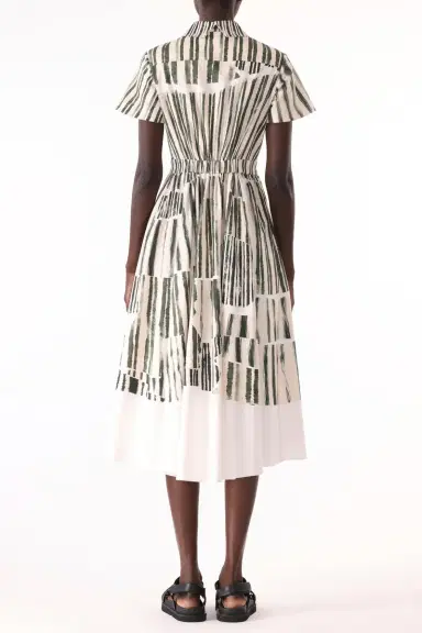 Jason Wu Collection STRIPE COLLAGE STRETCH COTTON SHIRTDRESS | Thumbnail 5 Jason Wu Collection STRIPE COLLAGE STRETCH COTTON SHIRTDRESS | Thumbnail 5
