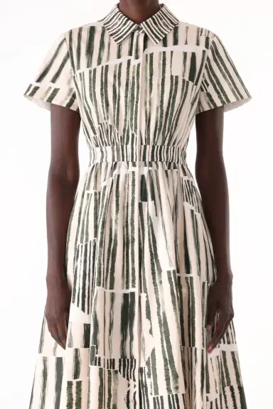 Jason Wu Collection STRIPE COLLAGE STRETCH COTTON SHIRTDRESS | Thumbnail 6 Jason Wu Collection STRIPE COLLAGE STRETCH COTTON SHIRTDRESS | Thumbnail 6