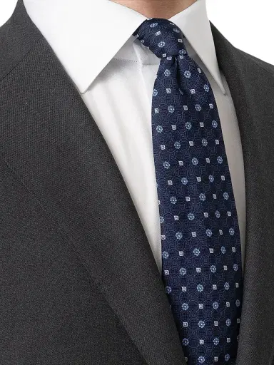 Eton Men's Floral Silk Tie | Thumbnail 2