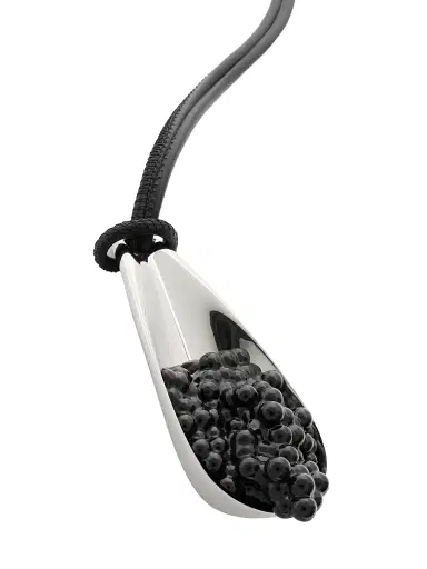 Loewe Women's x Paula's Ibiza Caviar Spoon Charm | Thumbnail 2 Loewe Women's x Paula's Ibiza Caviar Spoon Charm | Thumbnail 2