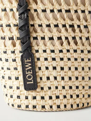 Loewe + Paula's Ibiza Braid Leather-trimmed Raffia Shoulder Bag | Thumbnail 11 Loewe + Paula's Ibiza Braid Leather-trimmed Raffia Shoulder Bag | Thumbnail 11