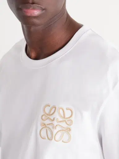 Loewe Paula's Ibiza Logo-Embroidered Cotton T-Shirt - Men | Thumbnail 5 Loewe Paula's Ibiza Logo-Embroidered Cotton T-Shirt - Men | Thumbnail 5