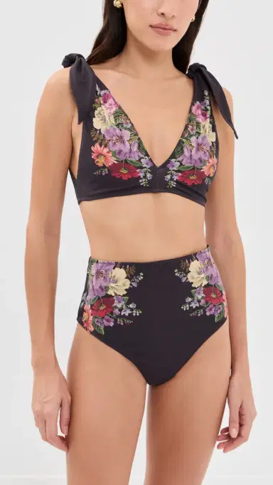 Sea Viktoria Print Tie trap Bikini Top Multi | Thumbnail 5