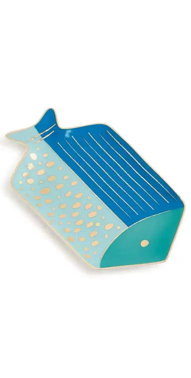 Jonathan Adler School of Fish Tray Blue One Size | Thumbnail 1