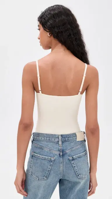 Commando Butter Luxe Straight Cami Thong Bodysuit | Thumbnail 3 Commando Butter Luxe Straight Cami Thong Bodysuit | Thumbnail 3