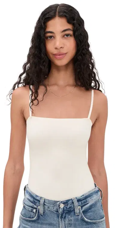 Commando Butter Luxe Straight Cami Thong Bodysuit | Thumbnail 1 Commando Butter Luxe Straight Cami Thong Bodysuit | Thumbnail 1