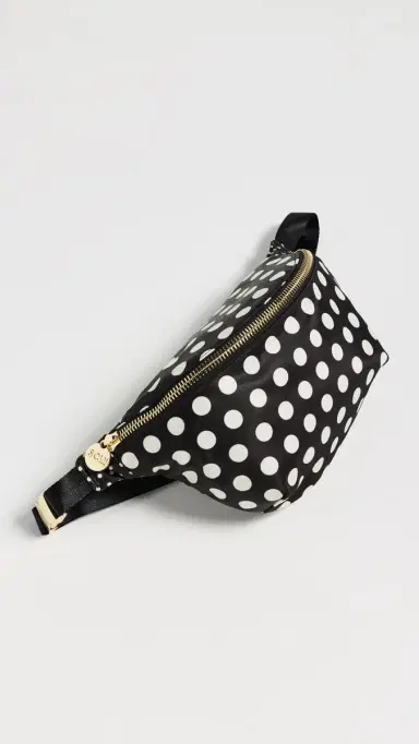 Stoney Clover Lane Jumbo Fanny Pack Small Dot Black Base One Size | Thumbnail 2