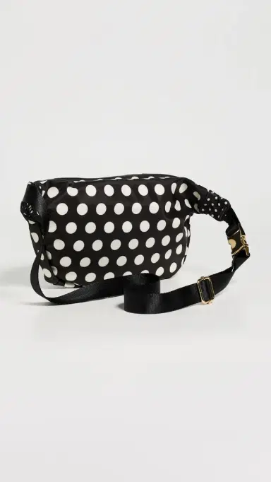 Stoney Clover Lane Jumbo Fanny Pack Small Dot Black Base One Size | Thumbnail 4