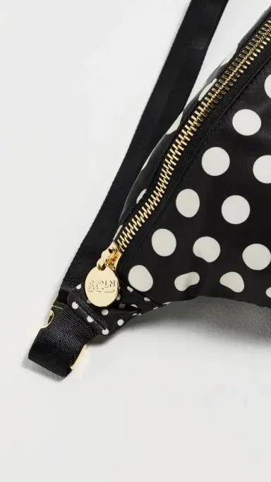 Stoney Clover Lane Jumbo Fanny Pack Small Dot Black Base One Size | Thumbnail 5