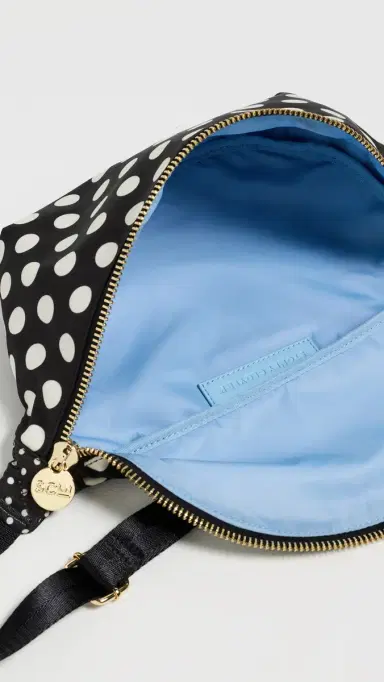 Stoney Clover Lane Jumbo Fanny Pack Small Dot Black Base One Size | Thumbnail 6