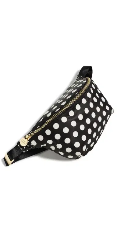 Stoney Clover Lane Jumbo Fanny Pack Small Dot Black Base One Size | Thumbnail 1