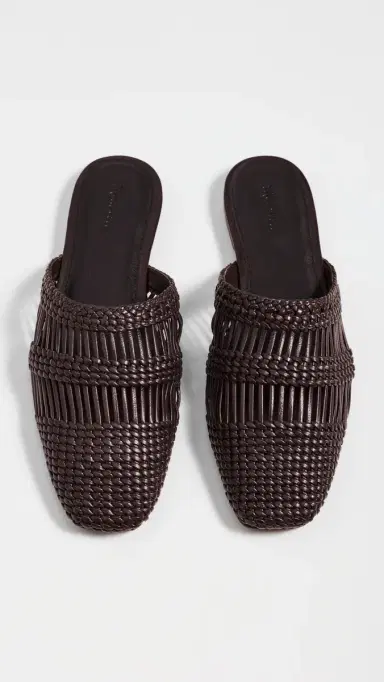 Madewell Mylie Woven Mules Coffee Bean | Thumbnail 5