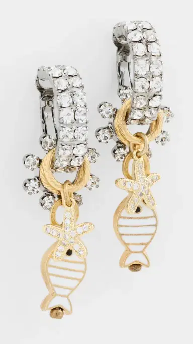 Elizabeth Cole Muriel Earrings | Thumbnail 2 Elizabeth Cole Muriel Earrings | Thumbnail 2
