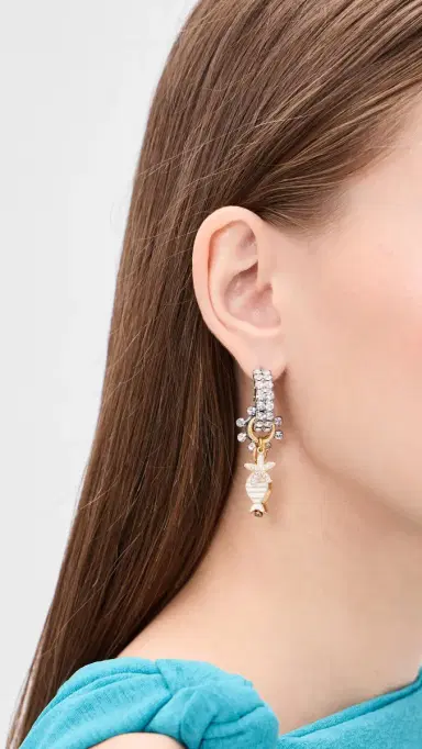 Elizabeth Cole Muriel Earrings | Thumbnail 3 Elizabeth Cole Muriel Earrings | Thumbnail 3