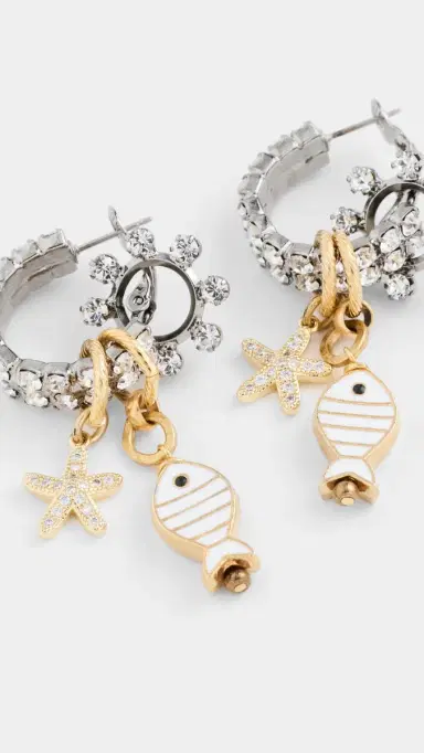 Elizabeth Cole Muriel Earrings | Thumbnail 4 Elizabeth Cole Muriel Earrings | Thumbnail 4