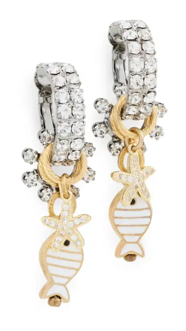 Elizabeth Cole Muriel Earrings | Thumbnail 5 Elizabeth Cole Muriel Earrings | Thumbnail 5