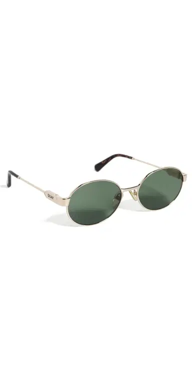 Quay Anyways Sunglasses Gold/Green | Thumbnail 1 Quay Anyways Sunglasses Gold/Green | Thumbnail 1