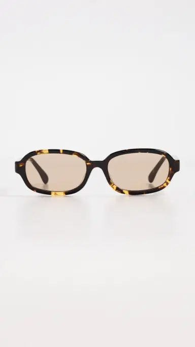 Quay Could Never Sunglasses Tort Yellow/Tan One Size | Thumbnail 2