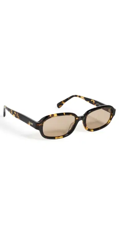Quay Could Never Sunglasses Tort Yellow/Tan One Size | Thumbnail 1