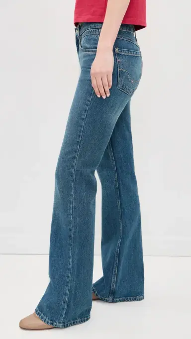 Free People West Coast Relaxed Flare Jeans Humble 29 | Thumbnail 4 Free People West Coast Relaxed Flare Jeans Humble 29 | Thumbnail 4