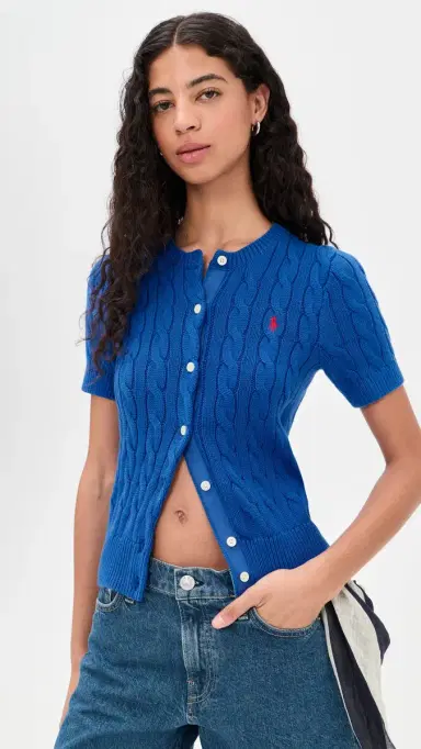 Polo Ralph Lauren Cable Knit Cardigan | Thumbnail 2