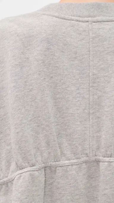 Closed Gathered Sweatshirt Light Grey elange | Thumbnail 6 Closed Gathered Sweatshirt Light Grey elange | Thumbnail 6