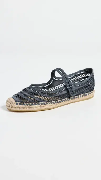 Tory Burch Open Weave Mary Jane Espadrilles Bluestone | Thumbnail 2