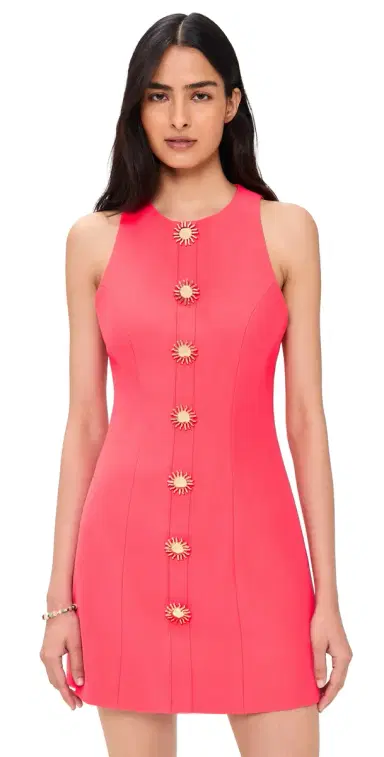 The Wolf Gang Pinsa Mini Dress Rojo | Thumbnail 1