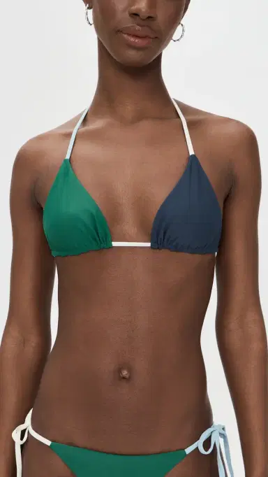 MIKOH Reine Bikini Top ixed alachite | Thumbnail 2