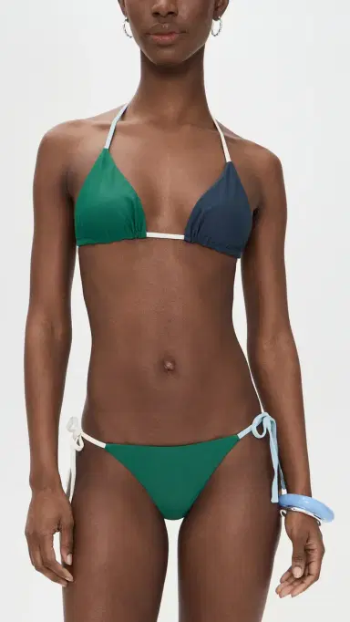 MIKOH Reine Bikini Top ixed alachite | Thumbnail 5
