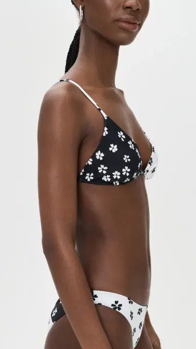 MIKOH Reeve Bikini Top ixed Bloom | Thumbnail 4