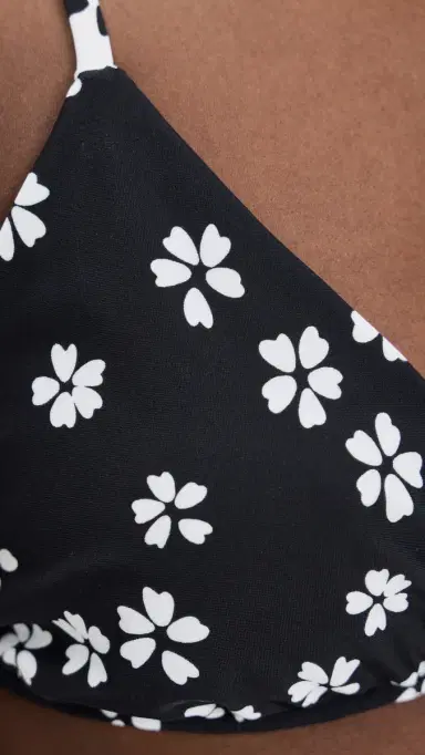 MIKOH Reeve Bikini Top ixed Bloom | Thumbnail 6
