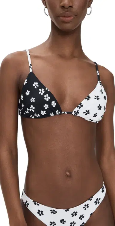 MIKOH Reeve Bikini Top ixed Bloom | Thumbnail 1