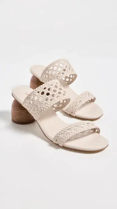 Larroudé Dew Drop Macrame Sandals Leather | Thumbnail 5