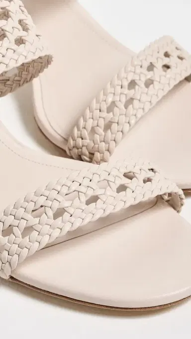 Larroudé Dew Drop Macrame Sandals Leather | Thumbnail 6