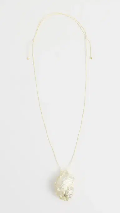 MAYAMAR Pearl Shell Pendant Necklace Pearl One Size | Thumbnail 2