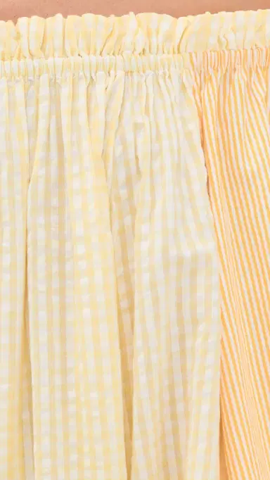 Coniglio Palm Beach Worth Mini Dress Daffodil Combo Stripe One Size | Thumbnail 6 Coniglio Palm Beach Worth Mini Dress Daffodil Combo Stripe One Size | Thumbnail 6