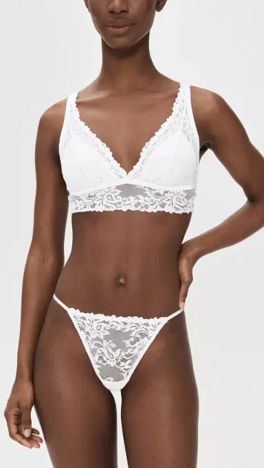 Cosabella Carmela G-String White One Size | Thumbnail 4