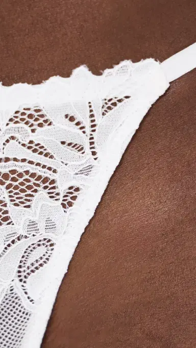 Cosabella Carmela G-String White One Size | Thumbnail 5