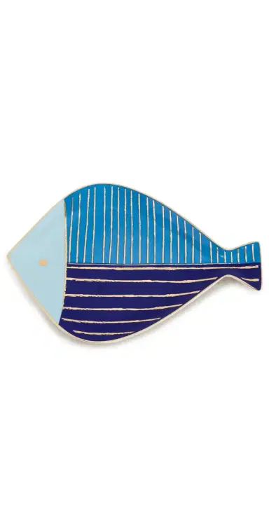 Jonathan Adler School of Fish Tray Blue One Size | Thumbnail 1