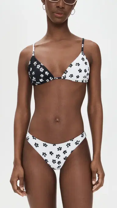 MIKOH Gaelle Bikini Bottoms ixed Bloom | Thumbnail 4