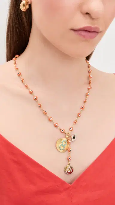 Elizabeth Cole Galia Necklace | Thumbnail 3