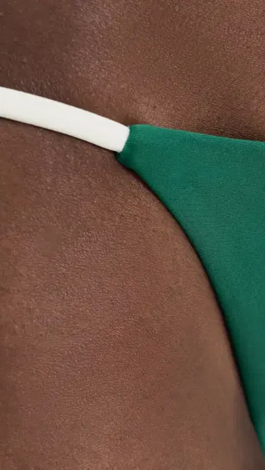 MIKOH Veda Bikini Bottoms ixed alachite | Thumbnail 5